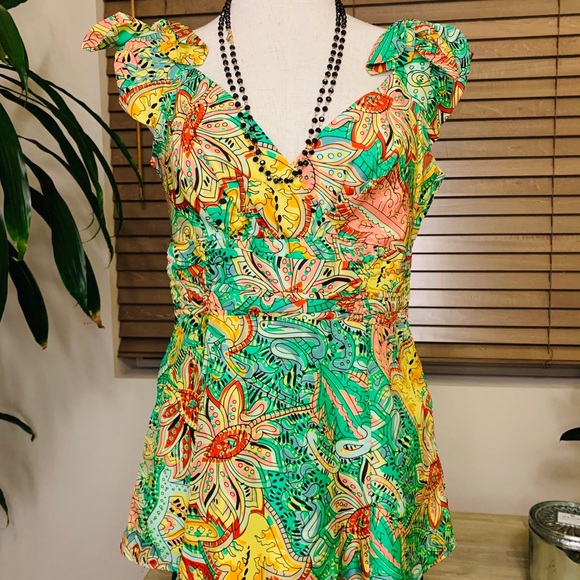 Nanette Lepore Silk Blouse 💖 EUC 💖 VINTAGE - Picture 2 of 5